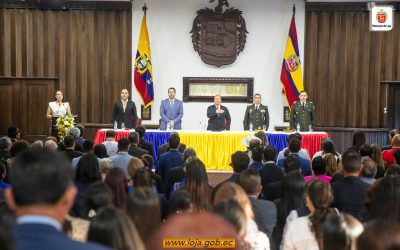 Sesión solemne y ofrendas florales también fueron parte de los homenajes cívicos a la ciudad