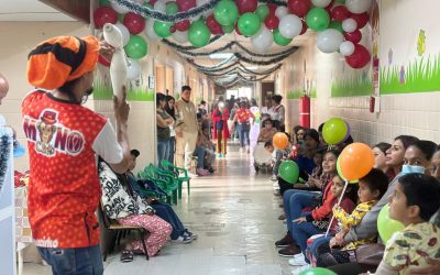 Aulas Hospitalarias lojanas nuevamente llevaron la Navidad a pacientes infantiles