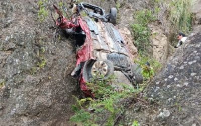Mortal accidente de tránsito en Loja