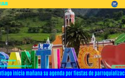 Santiago inicia mañana su agenda oficial por fiestas de parroquialización