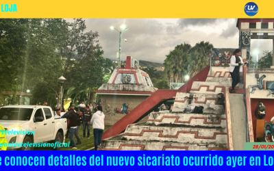 SE CONOCEN DETALLES DEL NUEVO SICARIATO OCURRIDO AYER EN LOJA