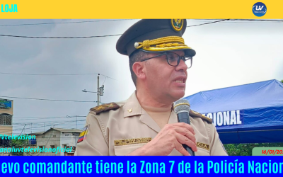 Nuevo comandante tiene la Zona 7 de la Policía Nacional