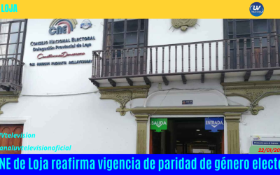 El CNE de Loja reafirma vigencia de paridad de género electoral
