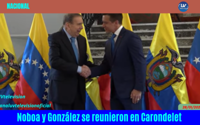 NOBOA Y GONZÁLEZ SE REUNIERON EN CARONDELET