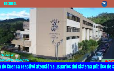 Solca de Cuenca reactivó atención a usuarios del sistema público de salud