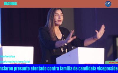 Denunciaron presunto atentado contra familia de candidata vicepresidencial