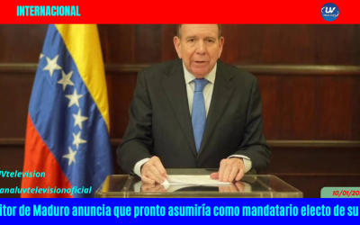 Opositor de Maduro anuncia que pronto asumiría como mandatario electo de su país