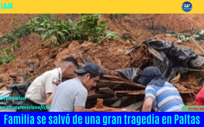 FAMILIA SE SALVÓ DE UNA GRAN TRAGEDIA EN PALTAS