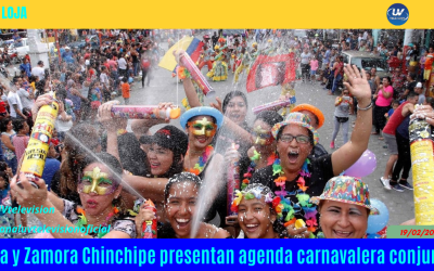 Loja y Zamora Chinchipe presentan agenda carnavalera conjunta