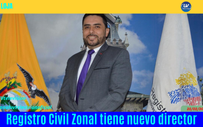 El Registro Civil de la Zona 7 ya tiene un nuevo director