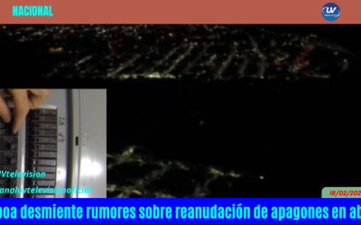 Noboa desmiente rumores sobre reanudación de apagones en abril