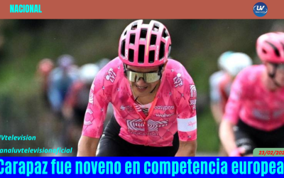 Carapaz fue noveno en competencia europea