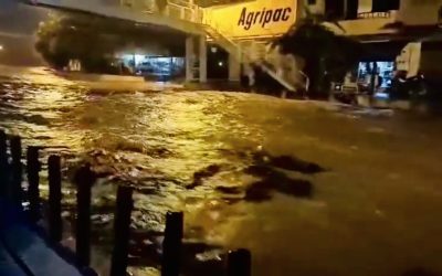 Lluvia del fin de semana inundó Zapotillo