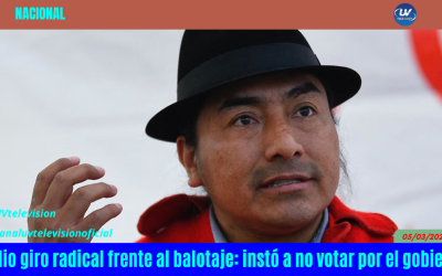 Iza dio giro radical frente al balotaje: instó a no votar por el gobierno