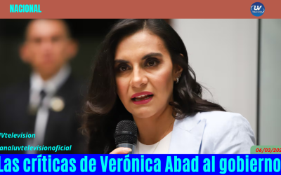 Las críticas de Verónica Abad al gobierno