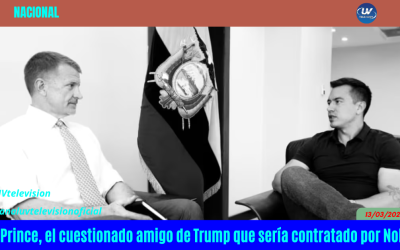 Erik Prince, el cuestionado amigo de Trump que sería contratado por Noboa