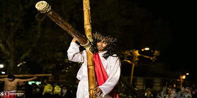 El Valle y su ya tradicional Viacrucis