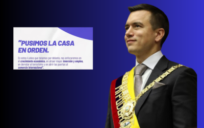Noboa presentó los objetivos para su nuevo período presidencial