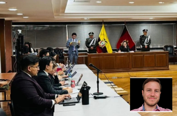 Jueza Camacho ordenó prisión preventiva para Verduga