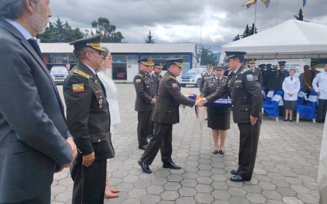 Nuevo comandante policial en Loja