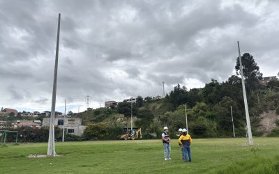 EERSSA continúa iluminando espacios deportivos y recreativos lojanos
