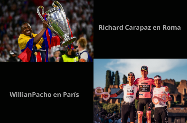 Ecuatorianos destacaron deportivamente este fin de semana